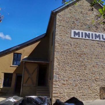 Création de l'enseigne brasserie MINIMUM Montreuil sur ille, EIRL Terre Crue, Ghislain Maetz