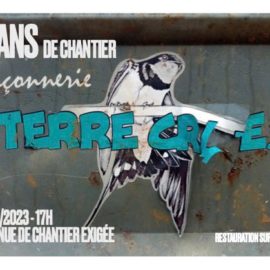 recto affiche des 10 ans de Terre Crue Ghislain Maetz St Germain sur ille