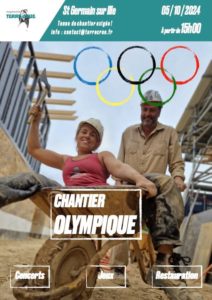 affiche des Olympiades de la Terre