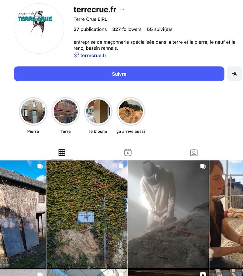 terrecrue.fr sur insta
